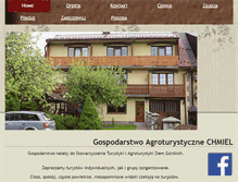Tablet Screenshot of chmiel.sromowce.pl